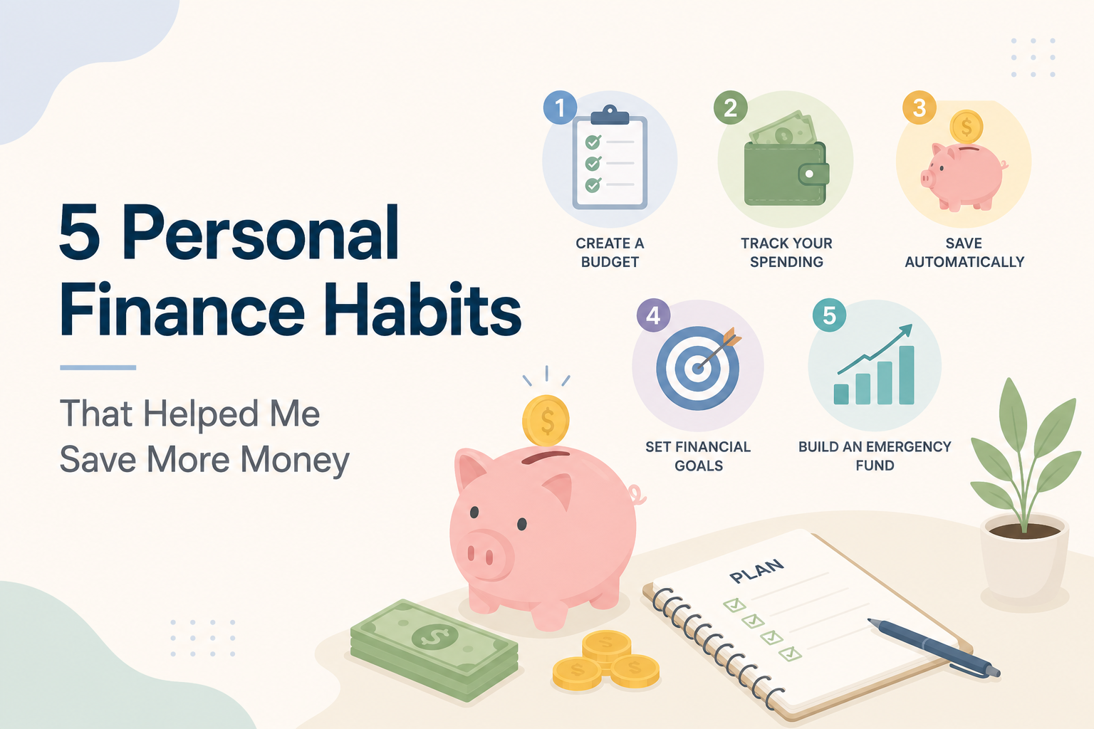 5 Personal Finance Habits That Helped Me Save More Money