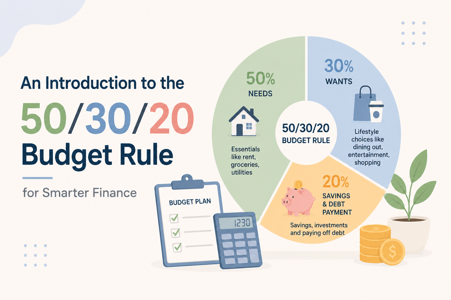 An Introduction to the 50/30/20 Budget Rule for Smarter Finance