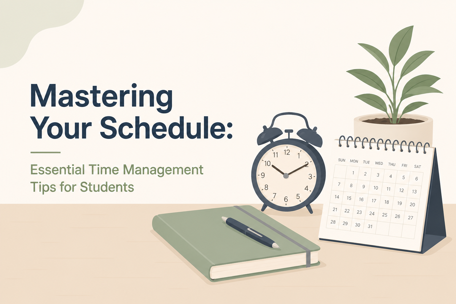 Mastering Your Schedule: Essential Time Management Tips for Students