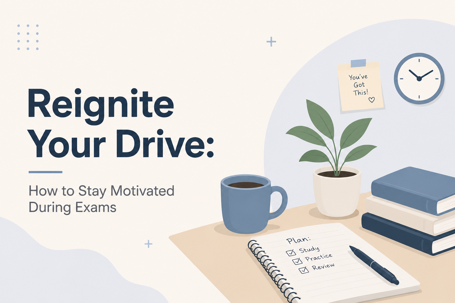 Reignite Your Drive: How to Stay Motivated During Exams